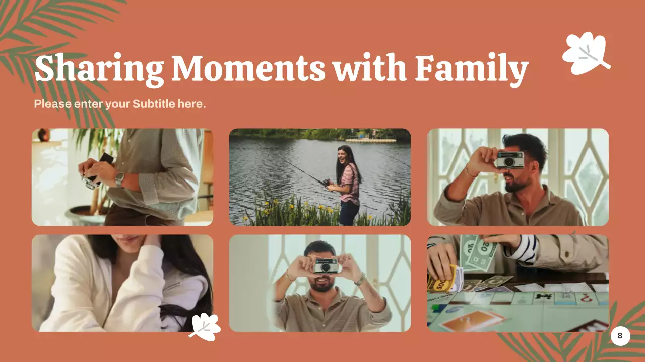 Green Botanical Special Event Announcement Presentation