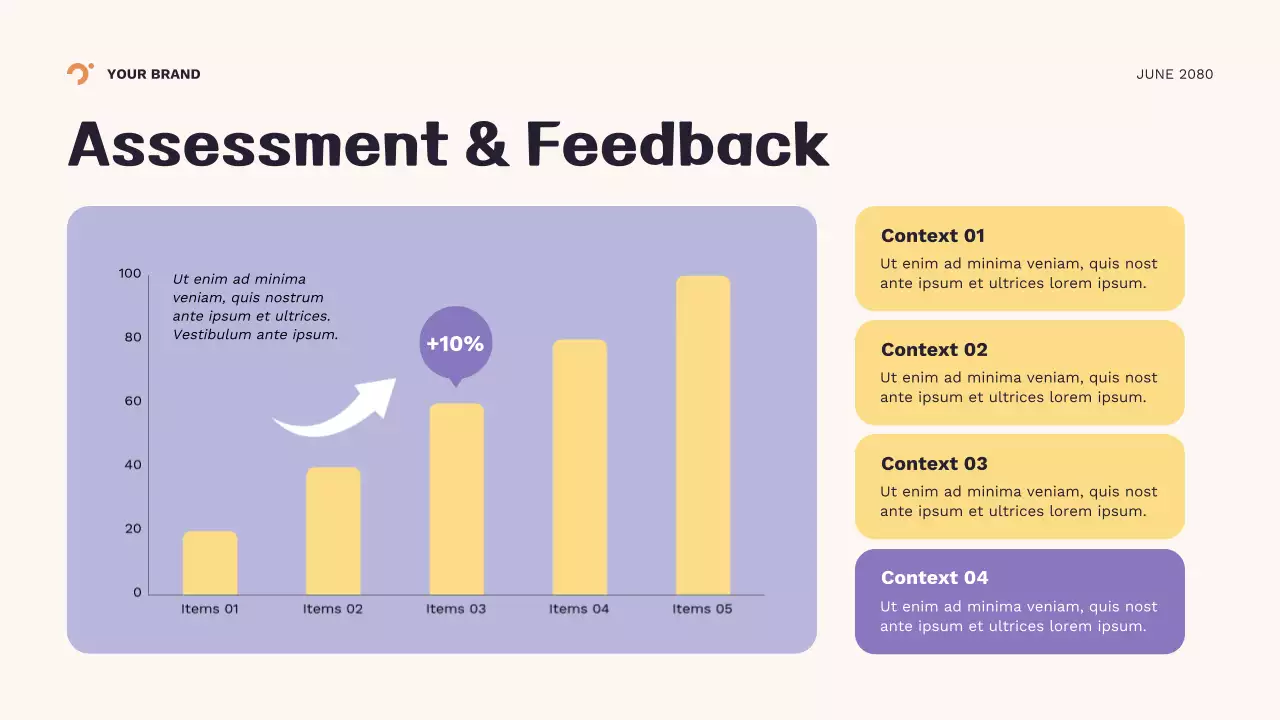 Orange Geometric New School Year Presentation