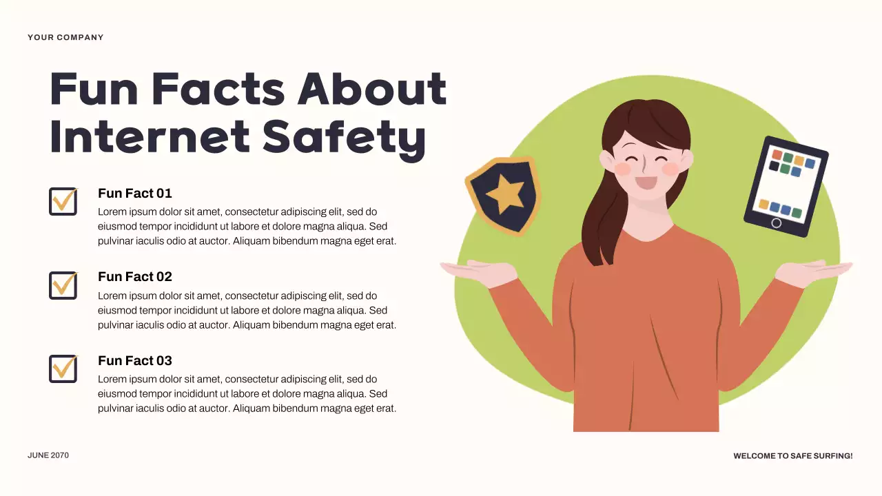 Yellow Modern Internet Guide Presentation