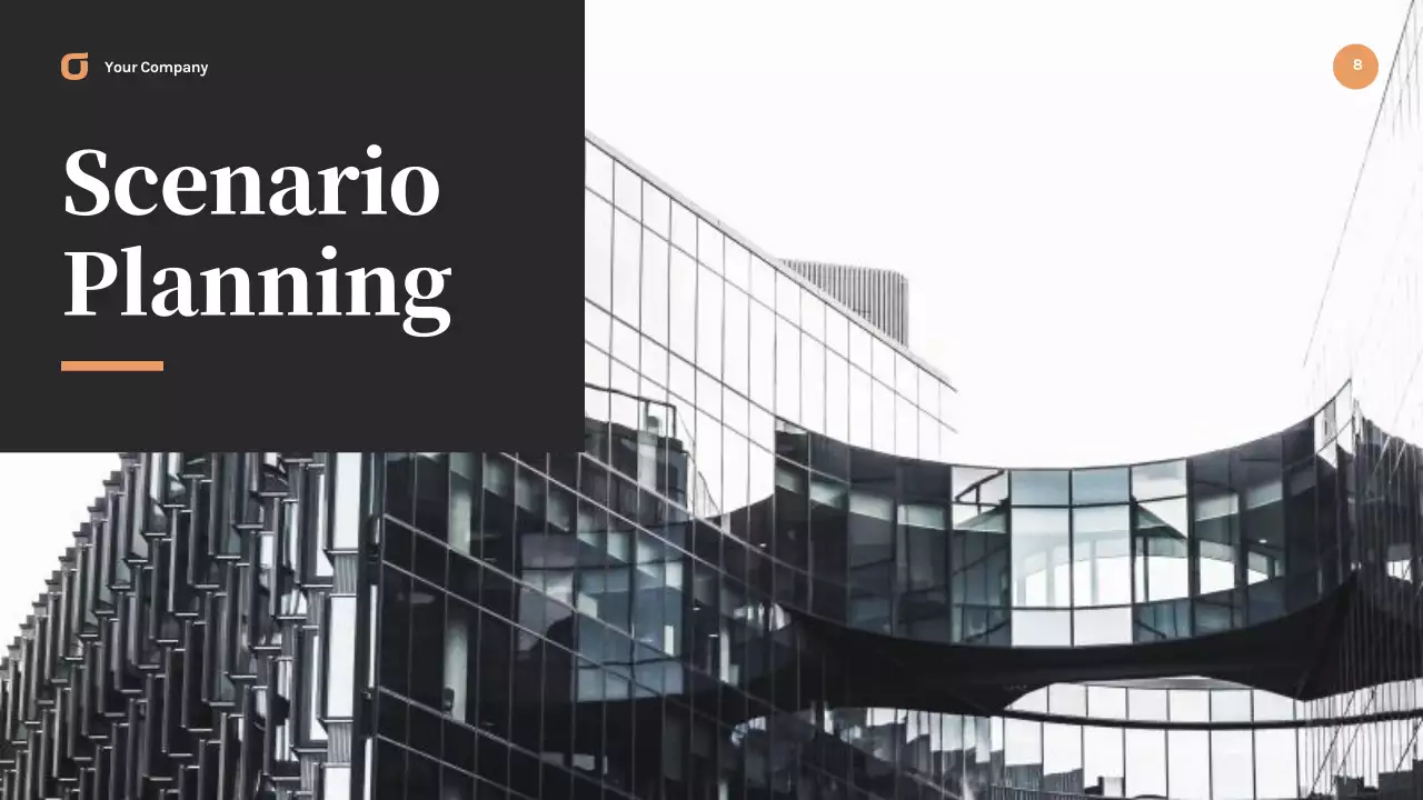 Black Modern Business Strategy Presentation