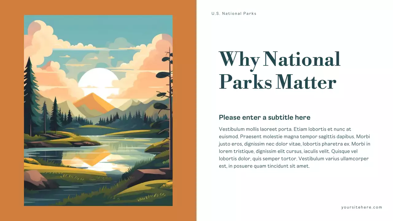 Apresentação dos Parques Nacionais da Natureza Verde