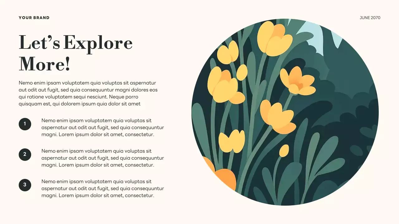 Green Botanical Life Cycles Presentation