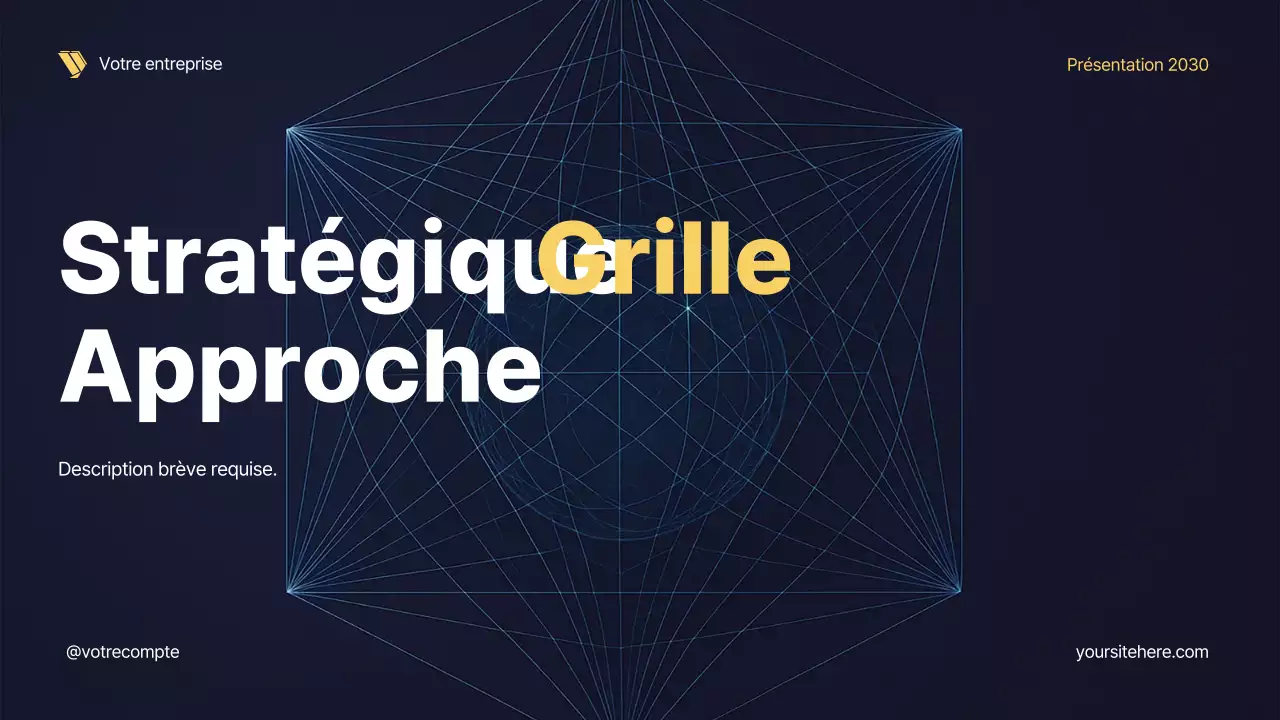 Présentation de la stratégie géométrique de la Marine