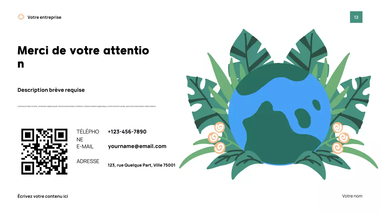 Présentation de l'événement Green Modern Earth