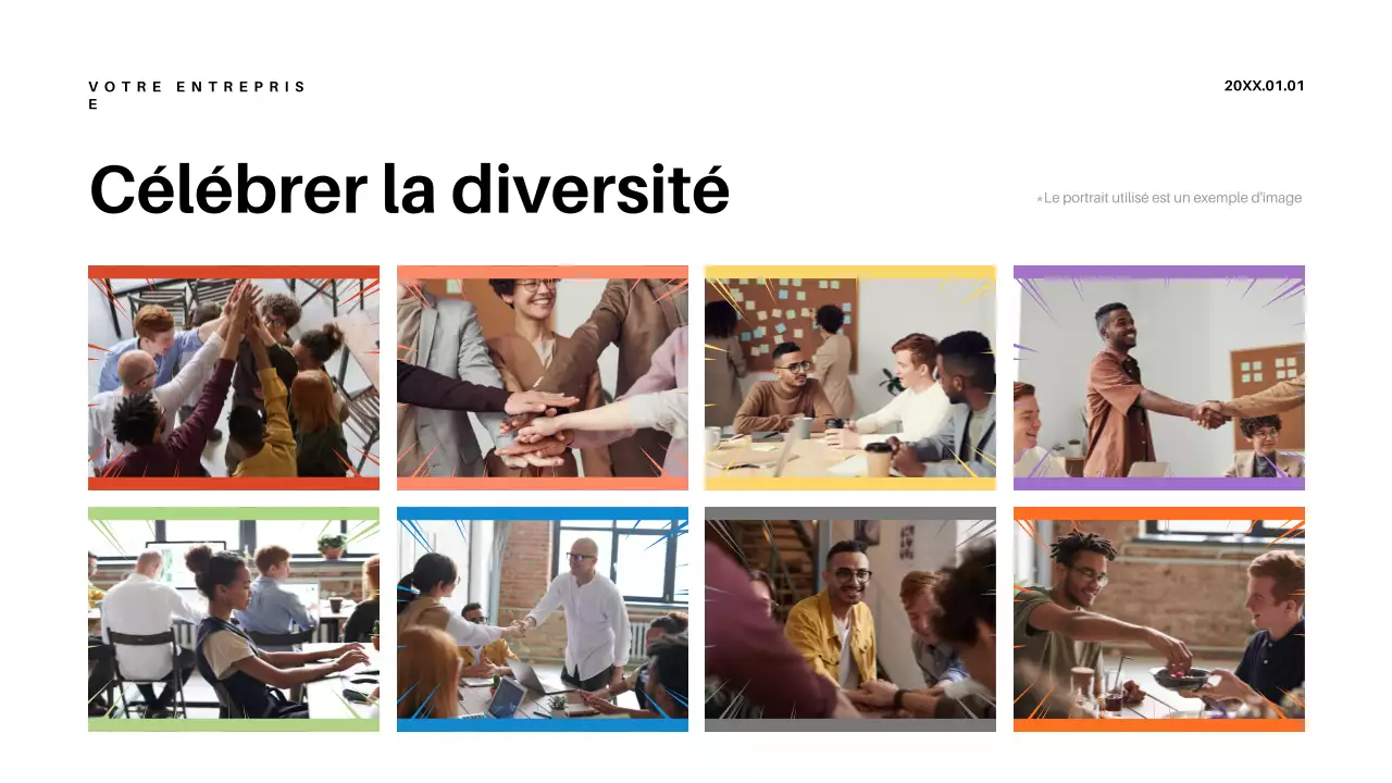 Présentation de l'annonce de l'éducation rétro violette