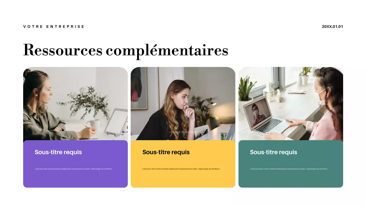 Présentation de l'annonce de l'enseignant sur le thème du pastel abstrait