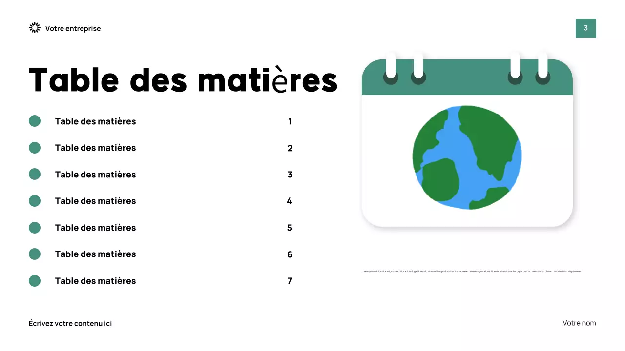 Présentation de l'événement Green Modern Earth