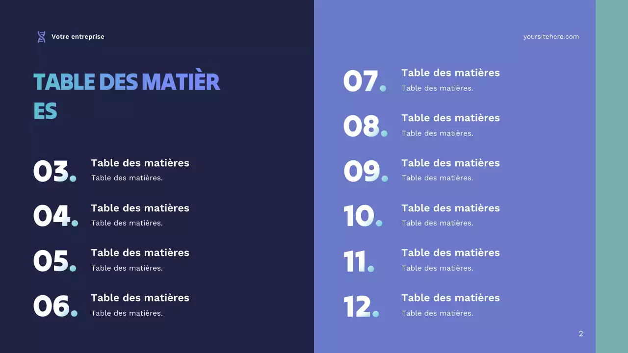 Présentation de l'annonce de la science moderne de la Marine