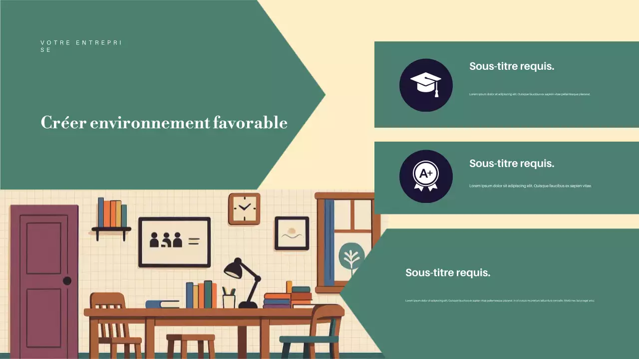 Présentation de l'annonce des éducateurs modernes de la Marine