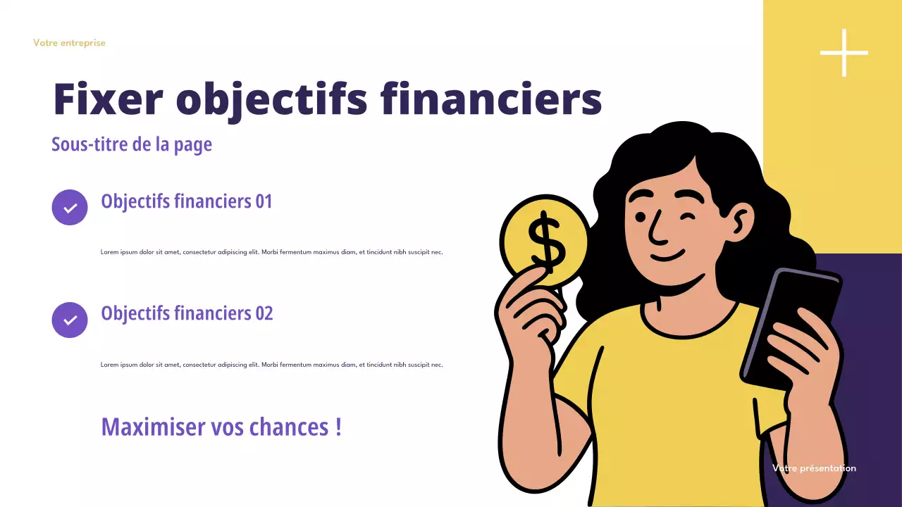 Présentation de Purple Modern Finance sur la budgétisation intelligente