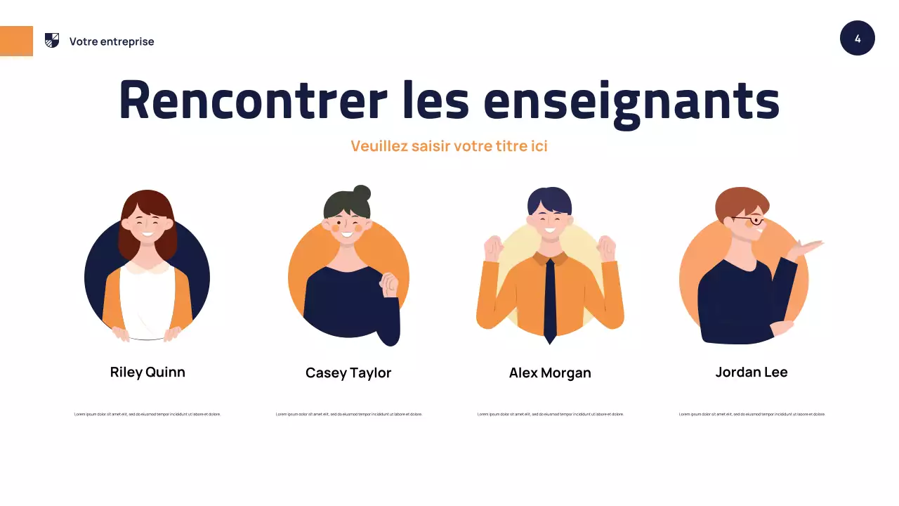 Présentation de l'événement de l'école moderne d'Orange