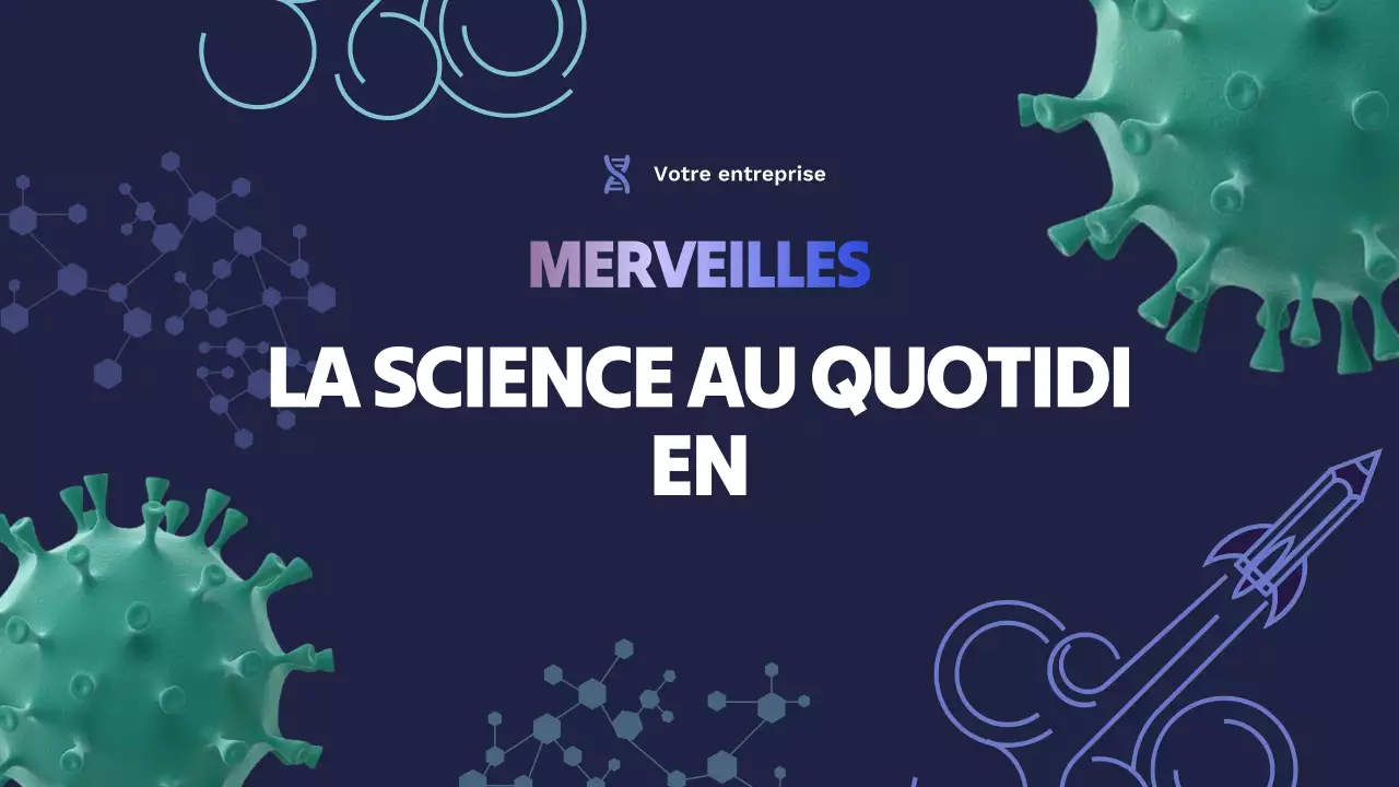 Présentation de l'annonce de la science moderne de la Marine