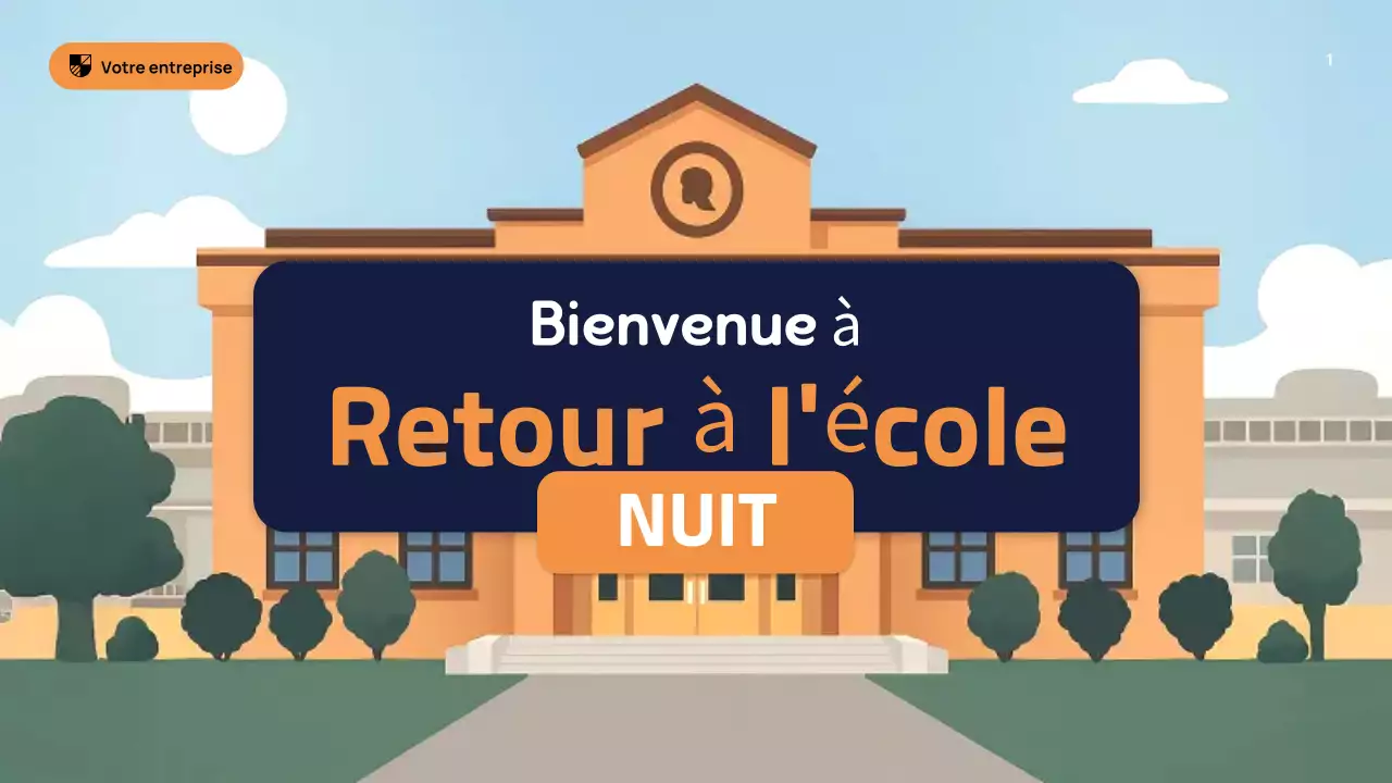 Présentation de l'événement de l'école moderne d'Orange