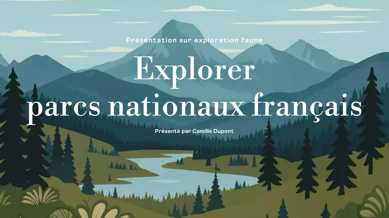 Présentation des parcs nationaux Green Nature