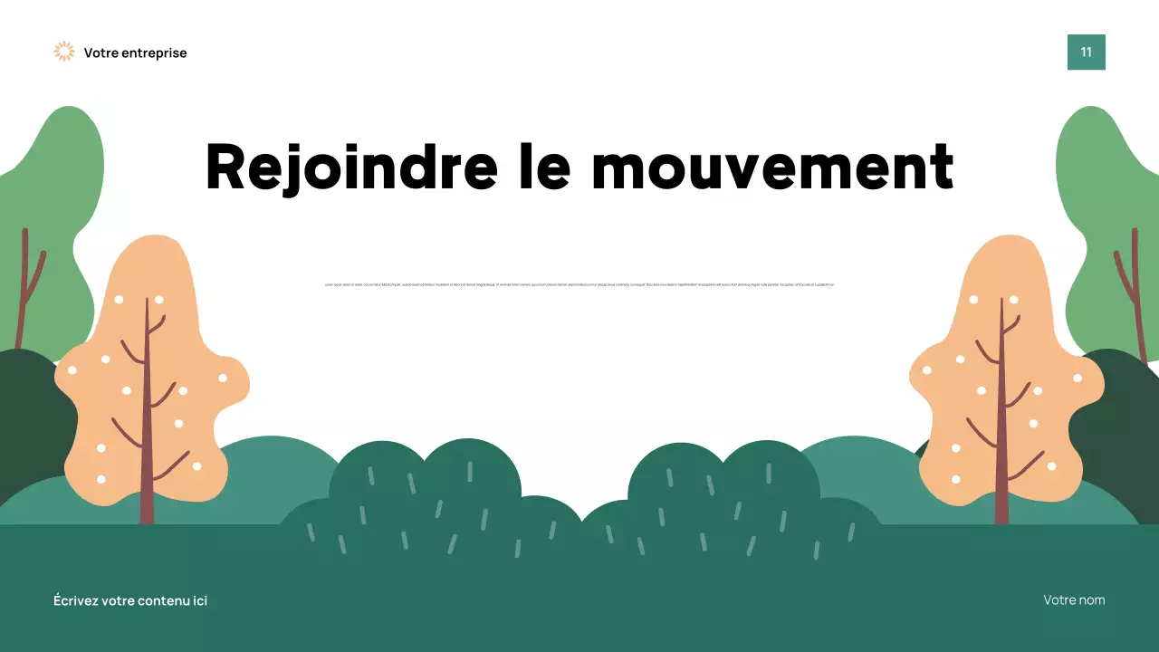 Présentation de l'événement Green Modern Earth