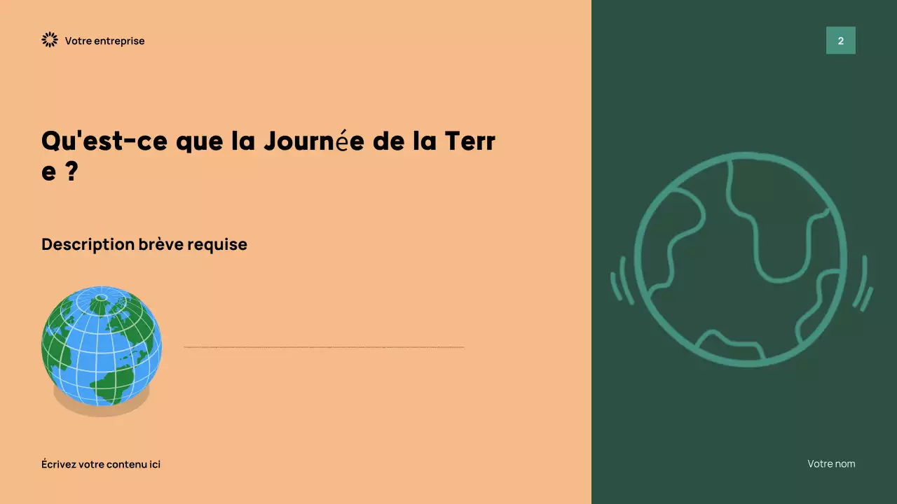 Présentation de l'événement Green Modern Earth