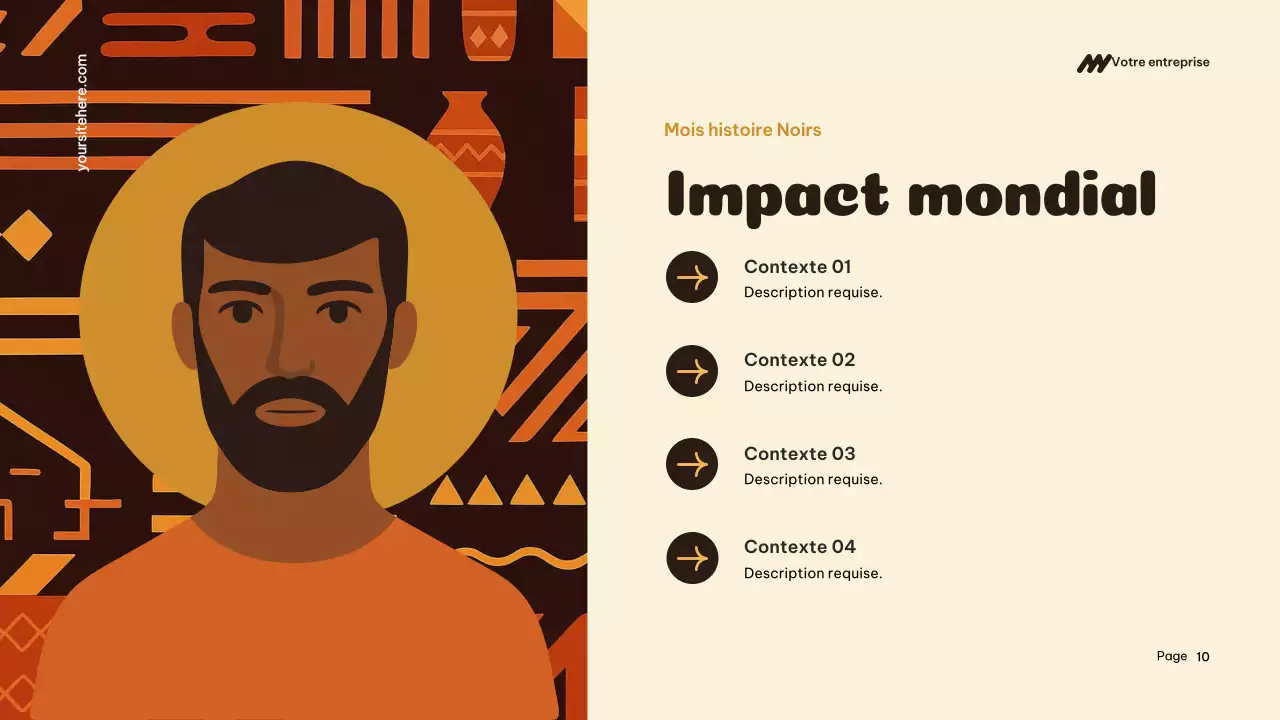 Présentation de l'annonce de l'histoire culturelle d'Orange