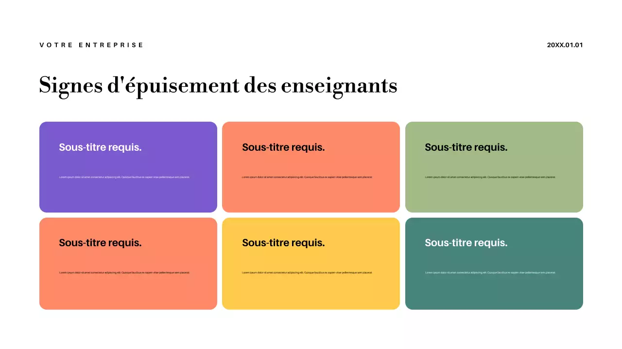 Présentation de l'annonce de l'enseignant sur le thème du pastel abstrait