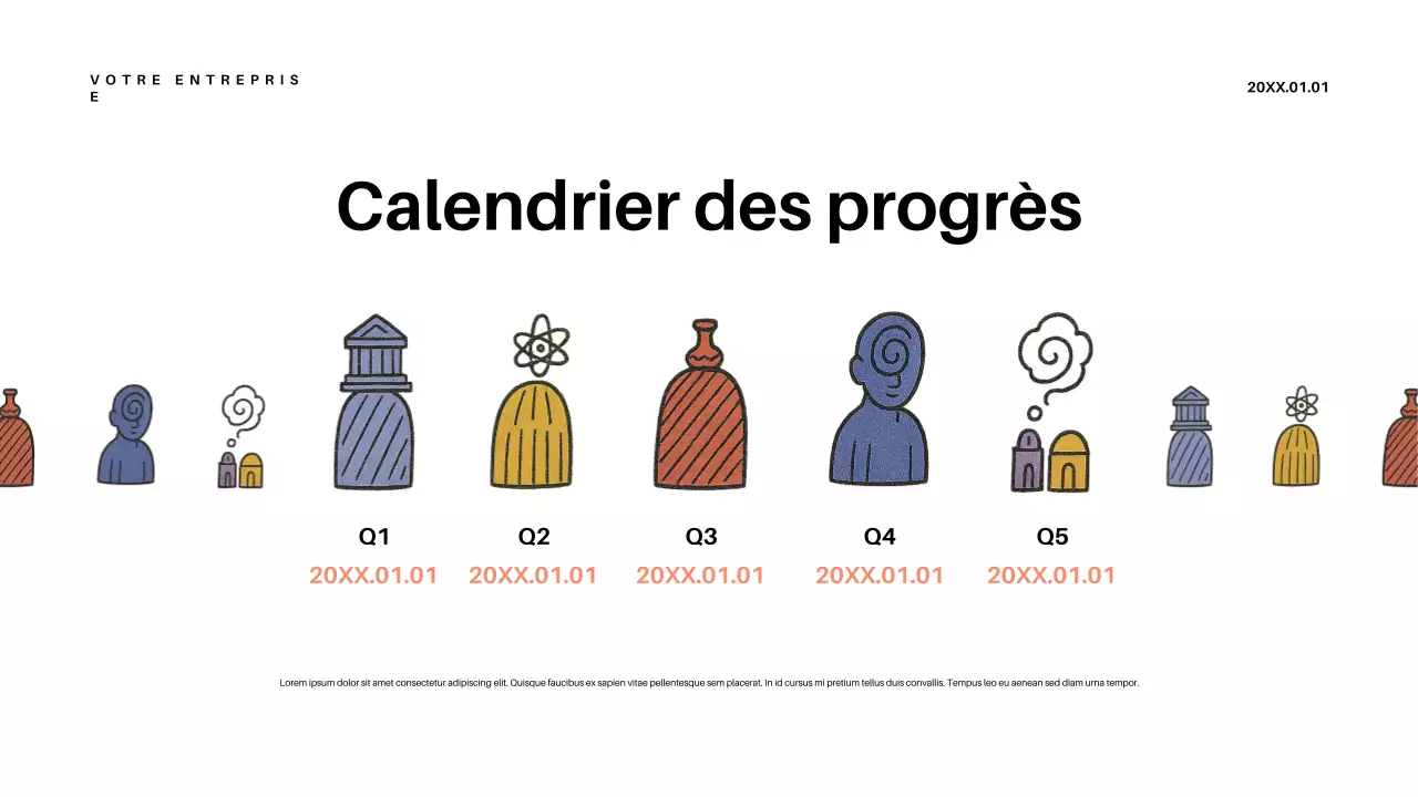 Présentation de l'annonce de l'éducation rétro violette