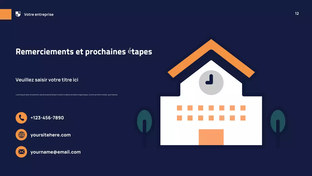 Présentation de l'événement de l'école moderne d'Orange