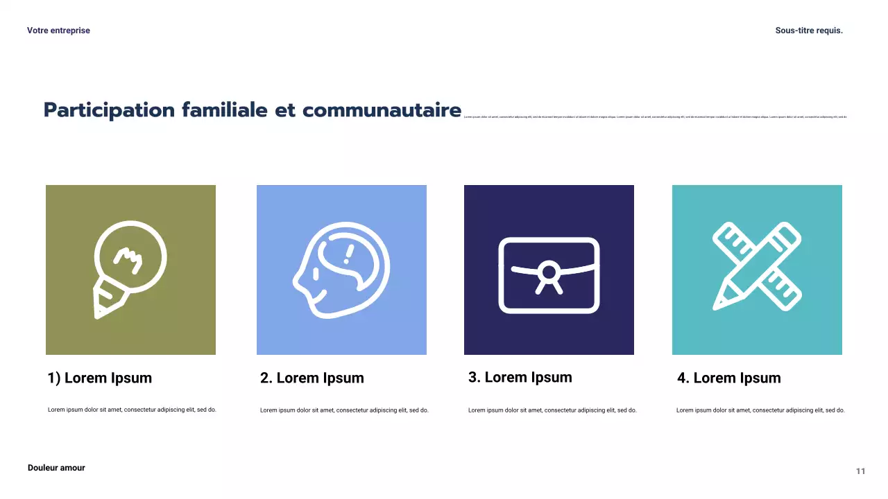 Présentation de l'étude de cas Blue Modern Education