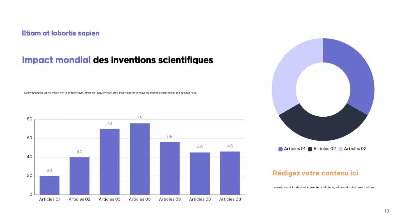 Présentation de l'annonce des inventeurs modernes de la Marine