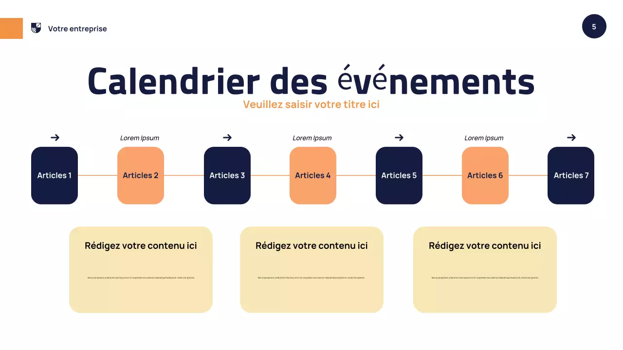 Présentation de l'événement de l'école moderne d'Orange