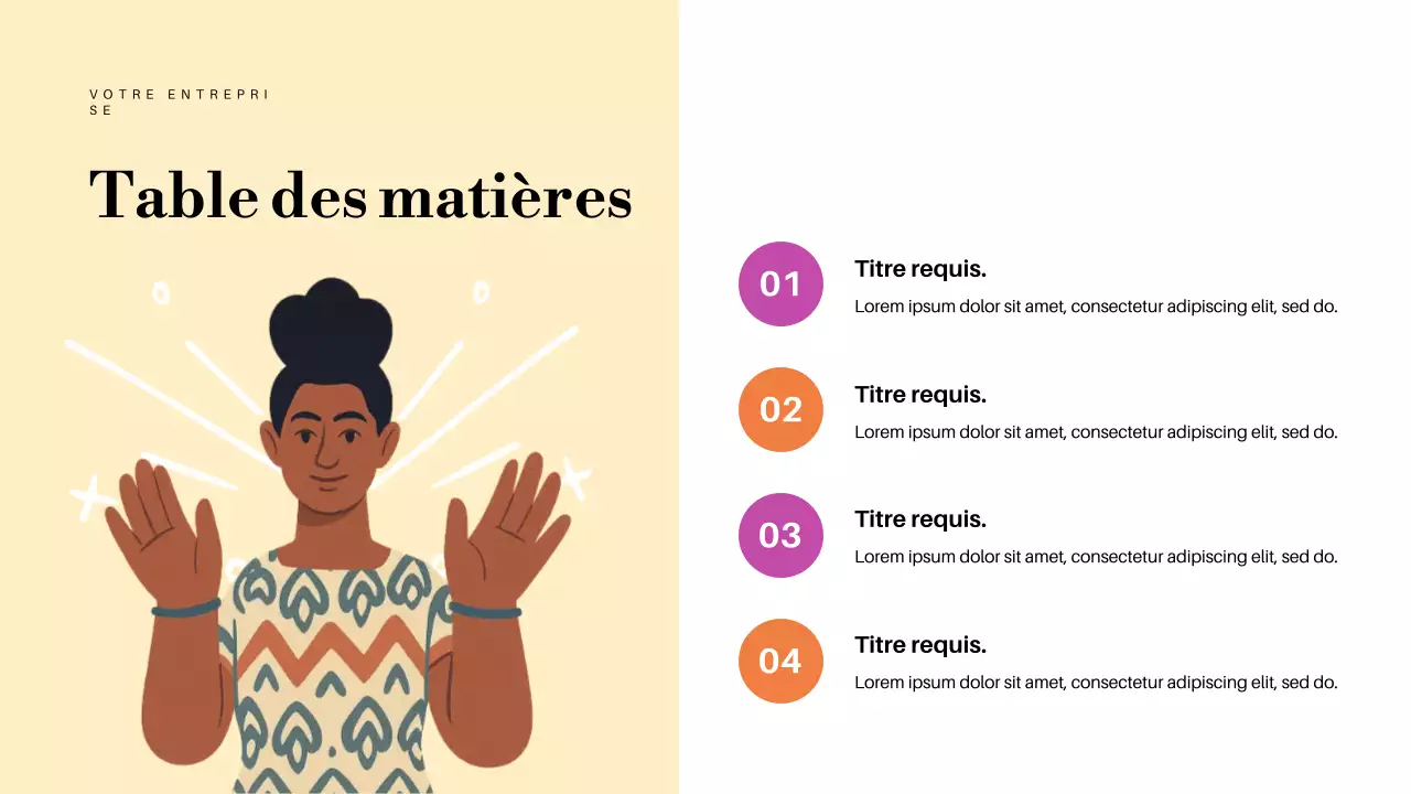 Présentation de l'annonce des éducateurs modernes de la Marine