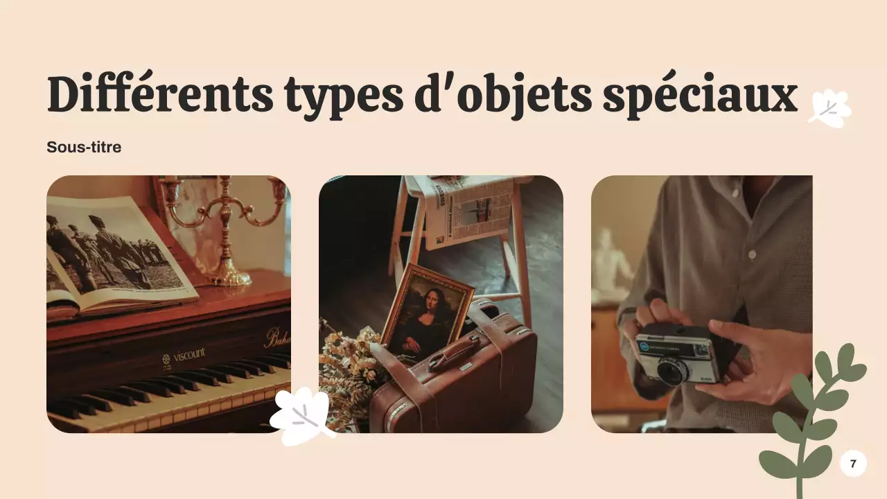 Présentation de l'annonce de l'événement botanique vert