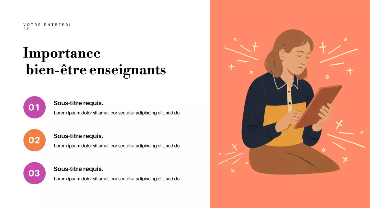 Présentation de l'annonce des éducateurs modernes de la Marine