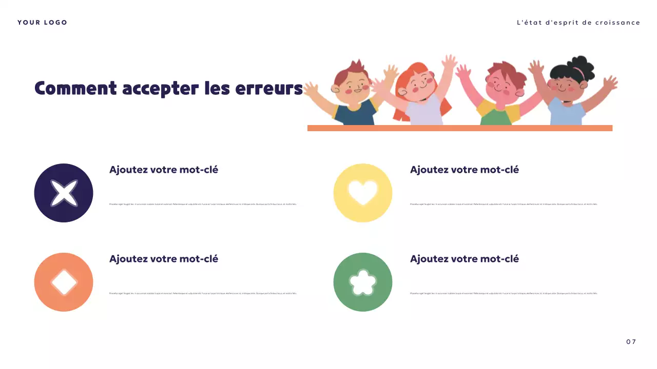 Présentation de l'état d'esprit ludique orange