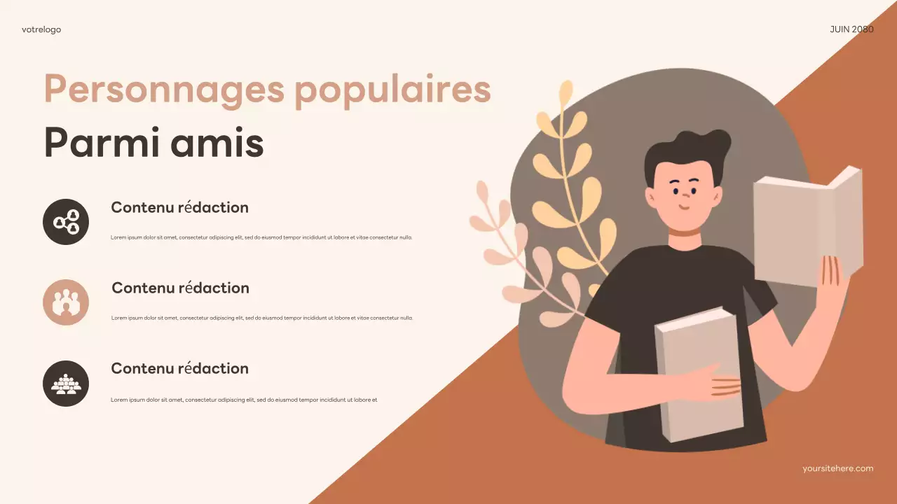 Présentation du livre souple beige floral bohème