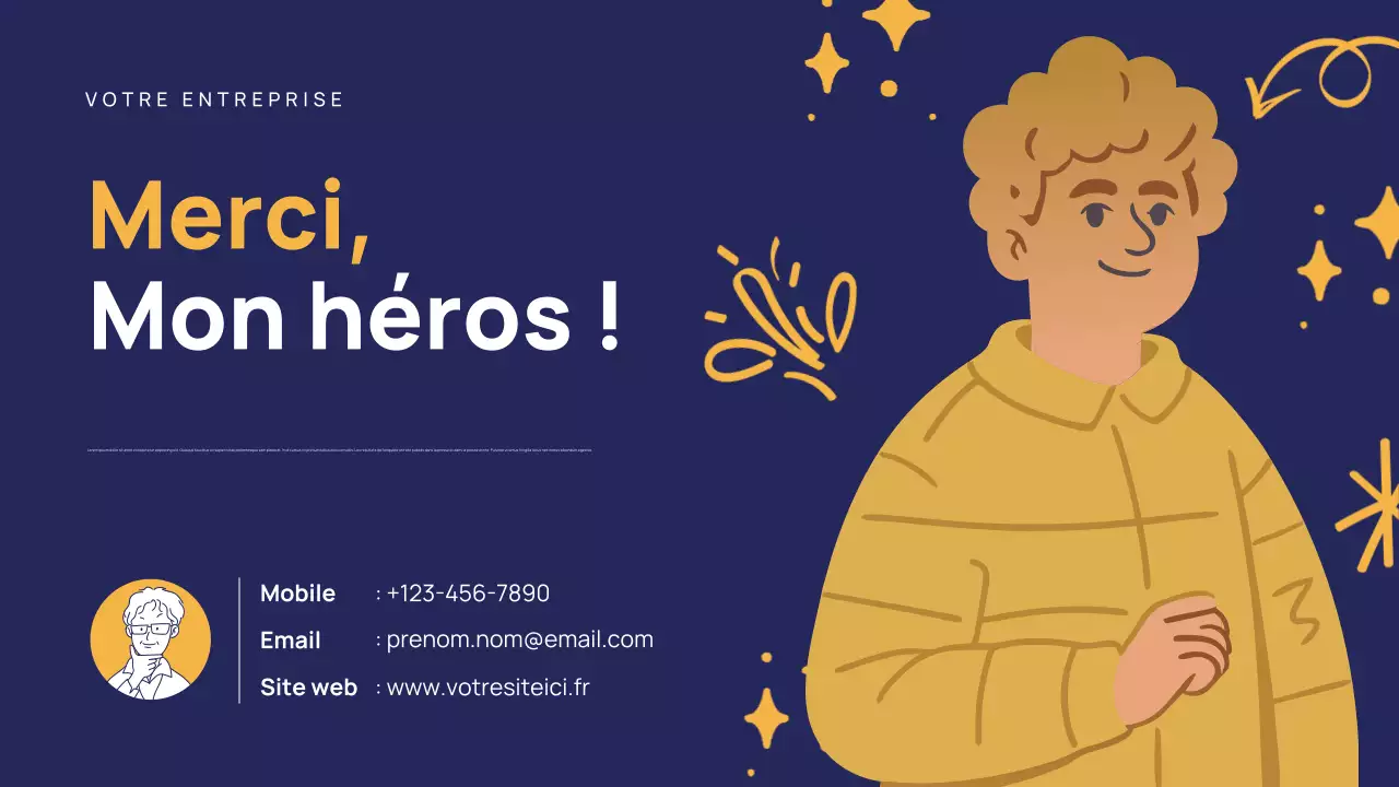 Présentation de l'annonce du héros moderne de la Marine