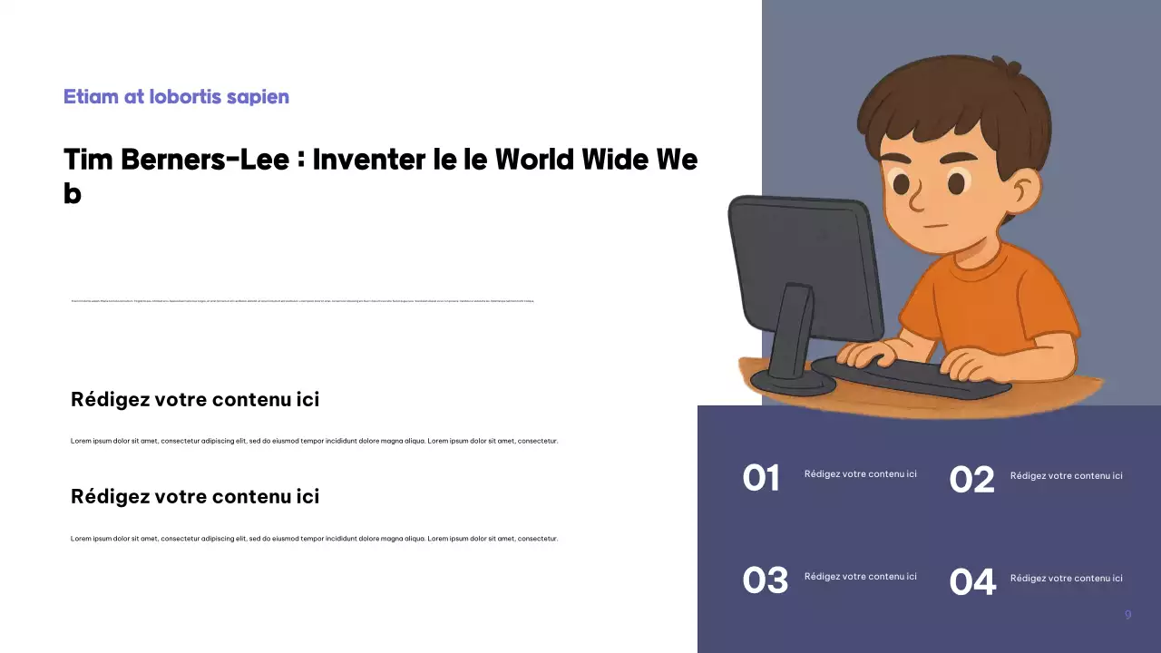 Présentation de l'annonce des inventeurs modernes de la Marine