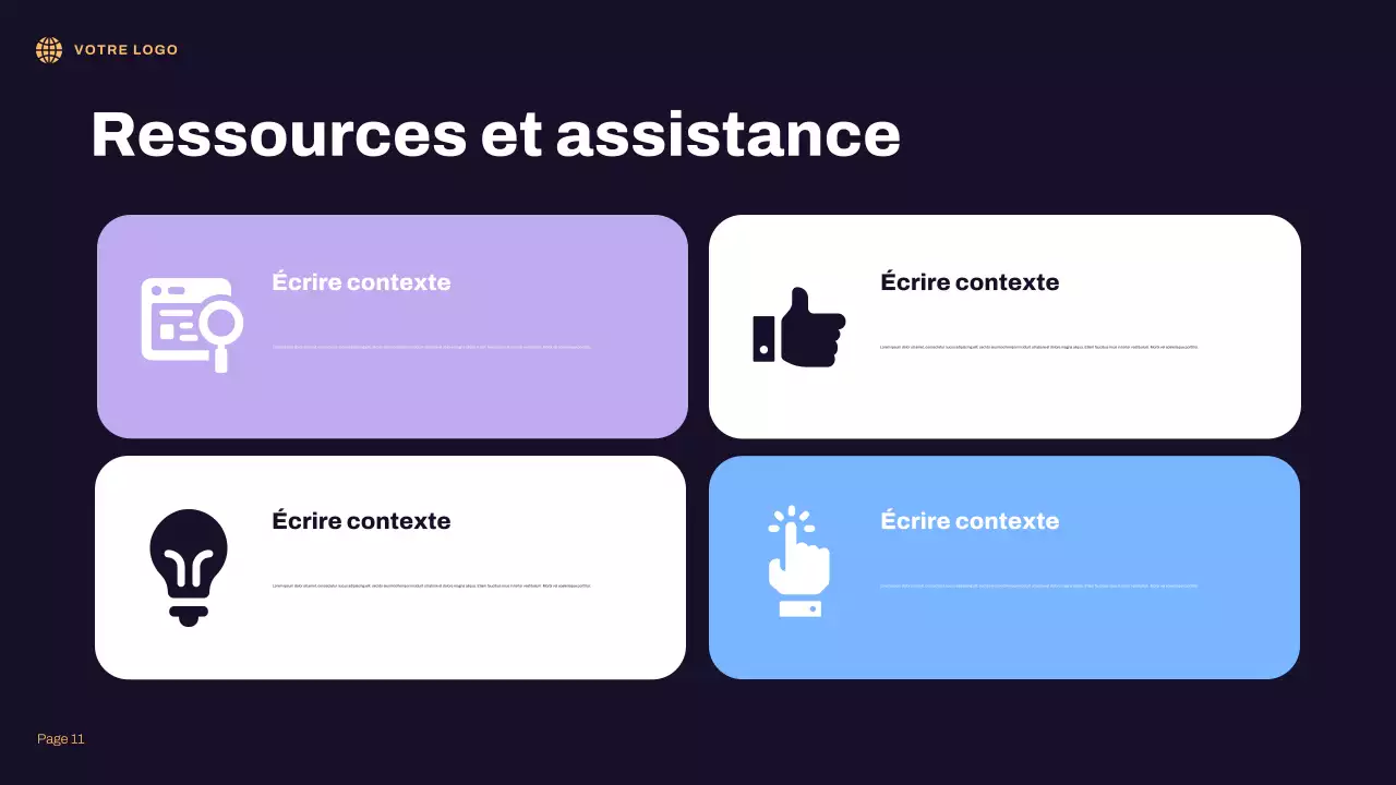 Présentation illustrative 3D bleue sur la sécurité Internet