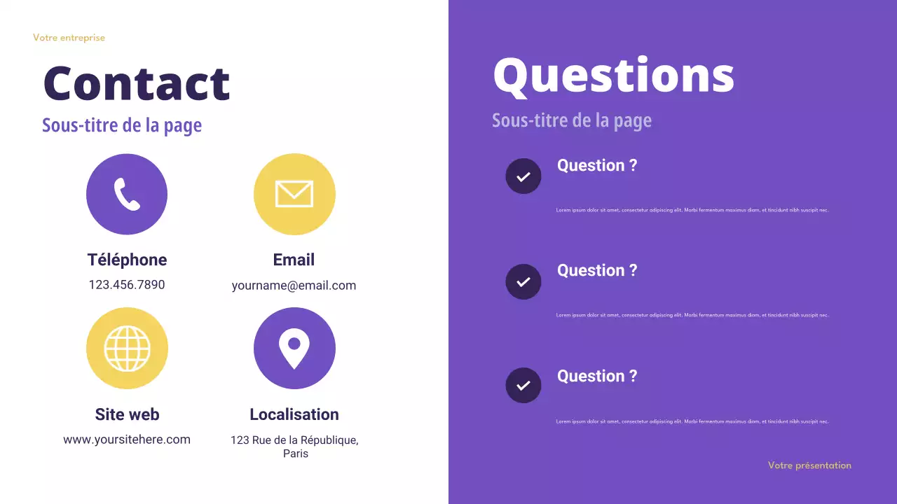 Présentation de Purple Modern Finance sur la budgétisation intelligente