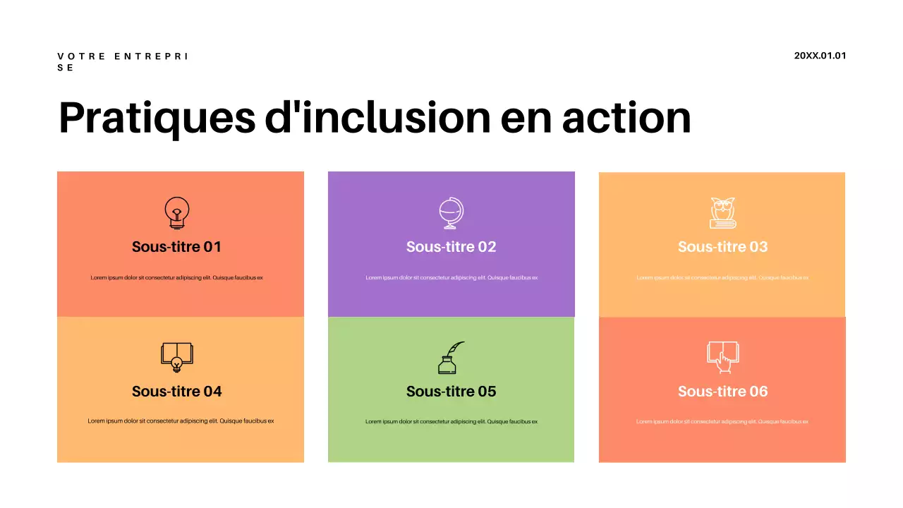 Présentation de l'annonce de l'éducation rétro violette