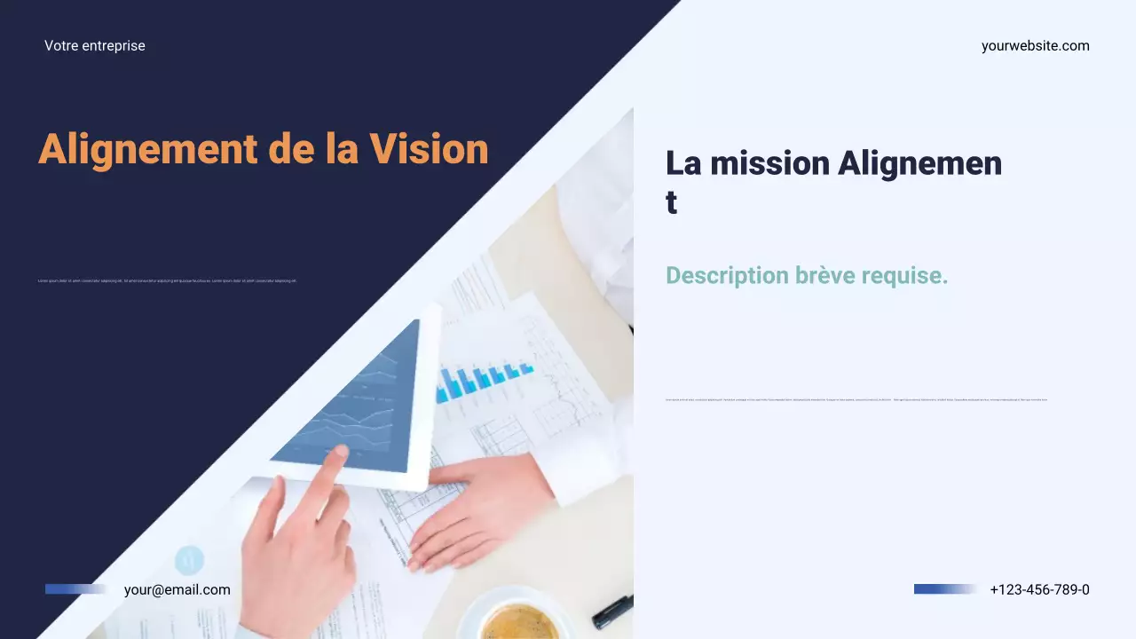 Présentation du plan annuel d'affaires moderne de la Marine