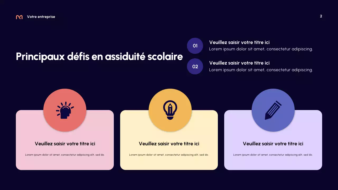 Présentation du guide Purple Modern Education