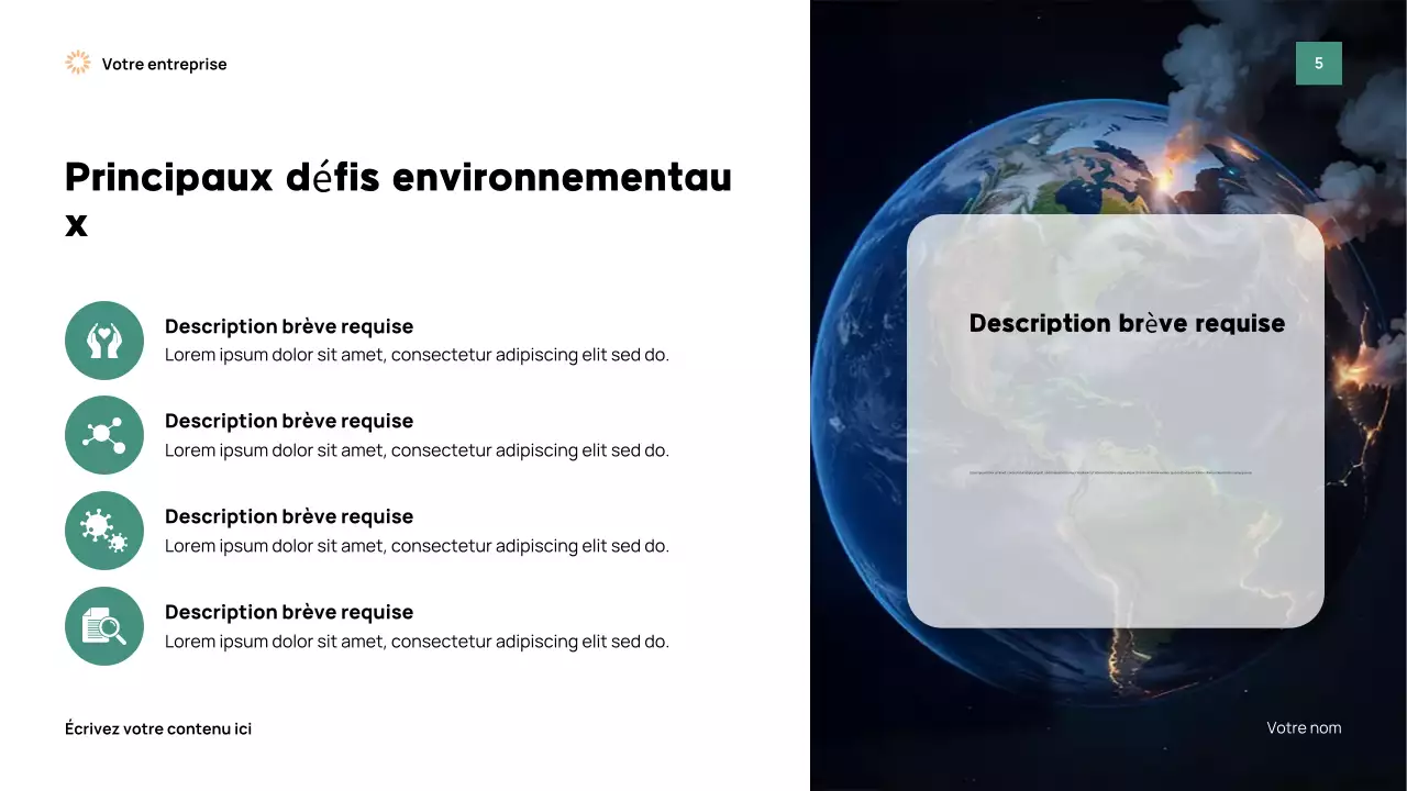 Présentation de l'événement Green Modern Earth