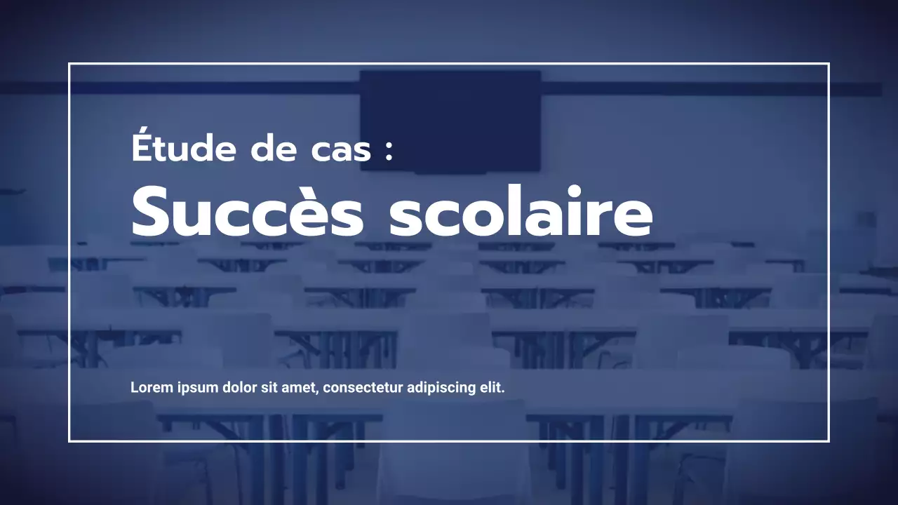 Présentation de l'étude de cas Blue Modern Education