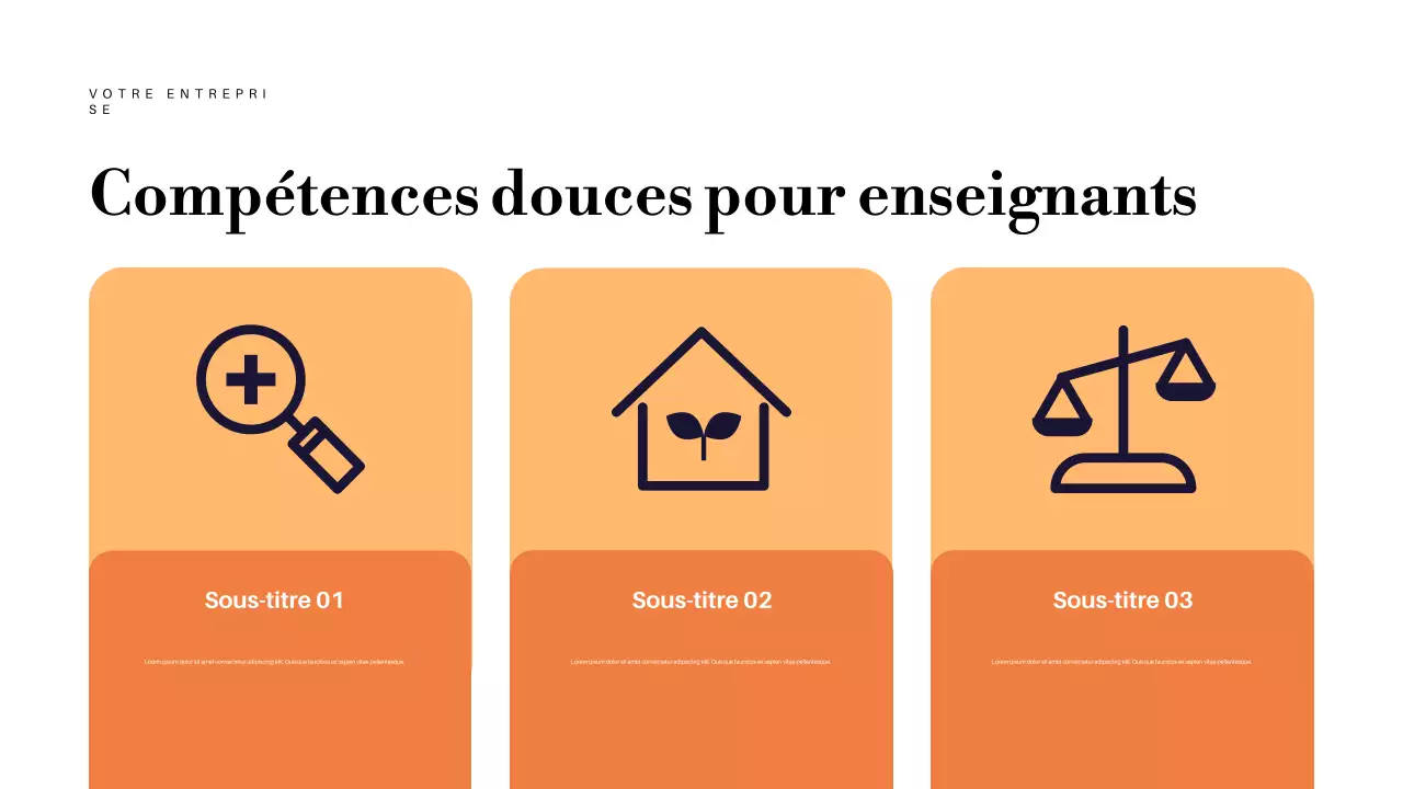 Présentation de l'annonce des éducateurs modernes de la Marine