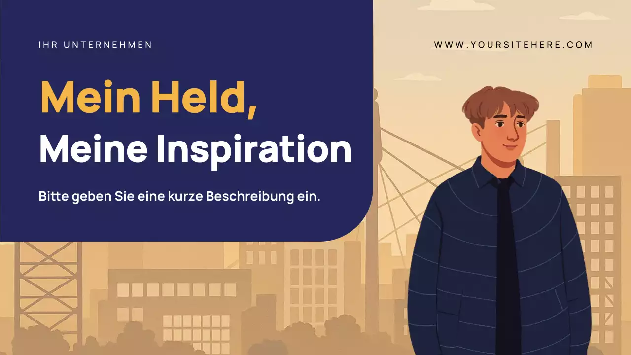 Ankündigung eines modernen Helden der Marine Präsentation