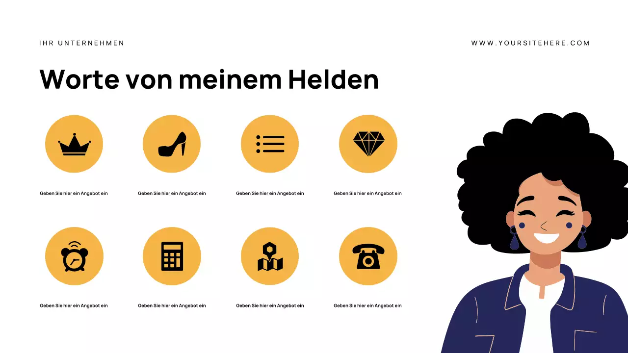 Ankündigung eines modernen Helden der Marine Präsentation