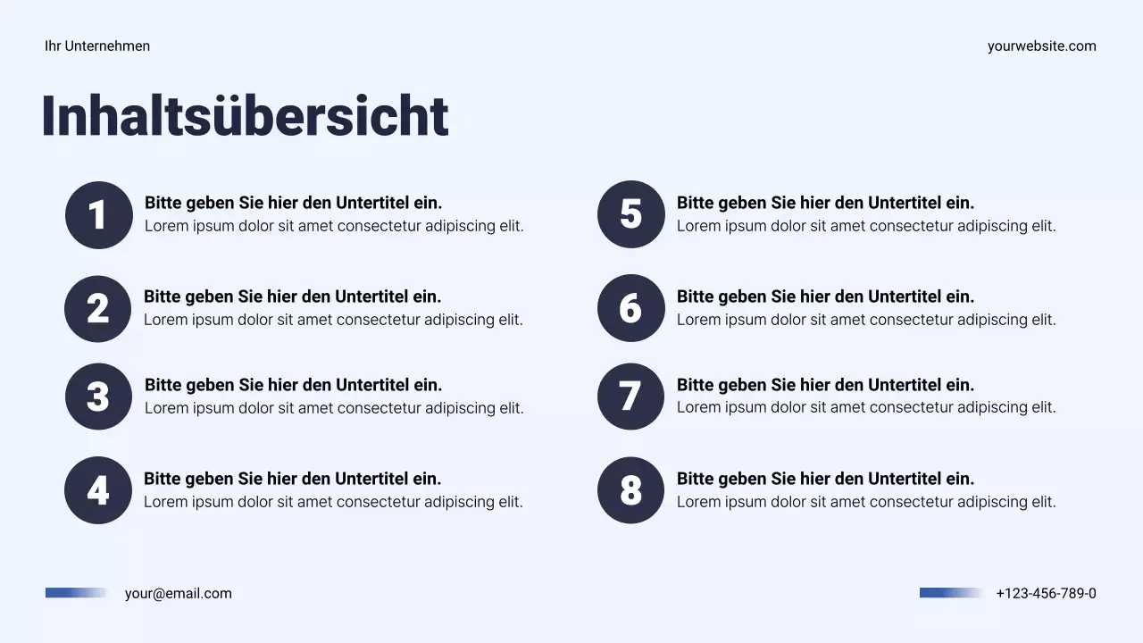 Präsentation des Jahresplans des modernen Geschäfts der Marine