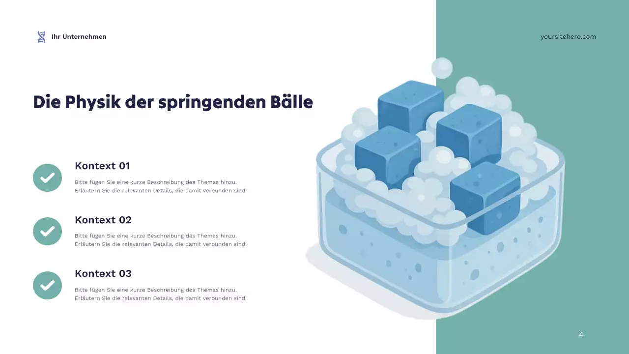 Ankündigung der modernen Wissenschaft der Marine Präsentation