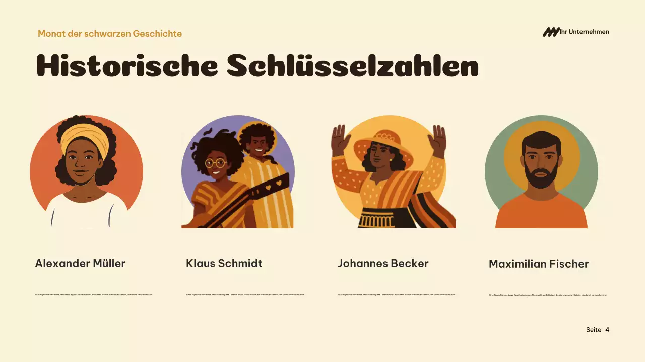 Ankündigung der Orange Kulturgeschichte Präsentation