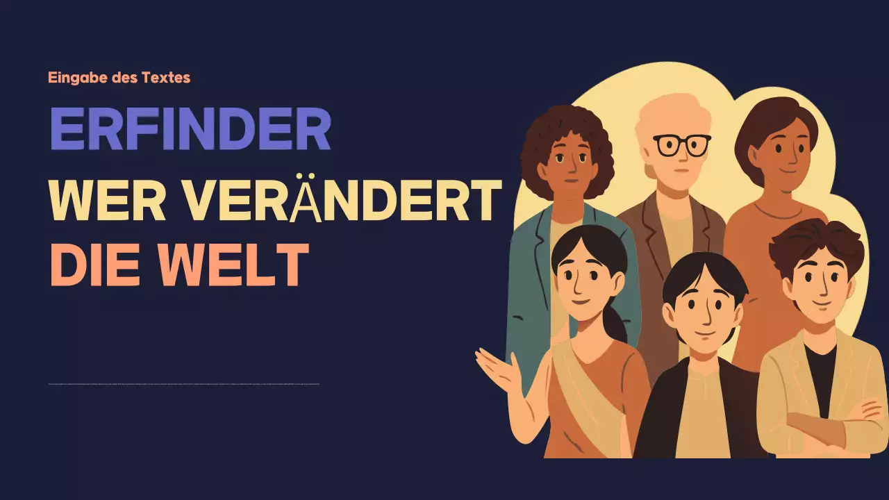 Ankündigung moderner Erfinder der Marine Präsentation