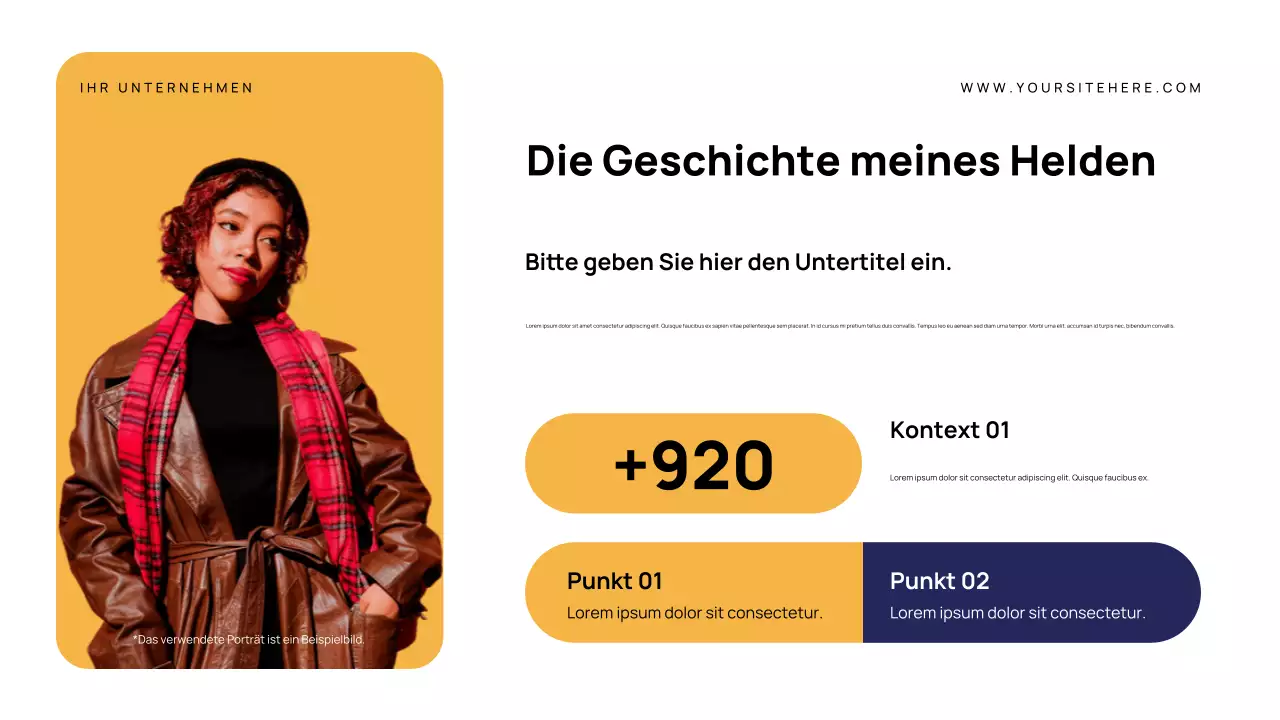 Ankündigung eines modernen Helden der Marine Präsentation