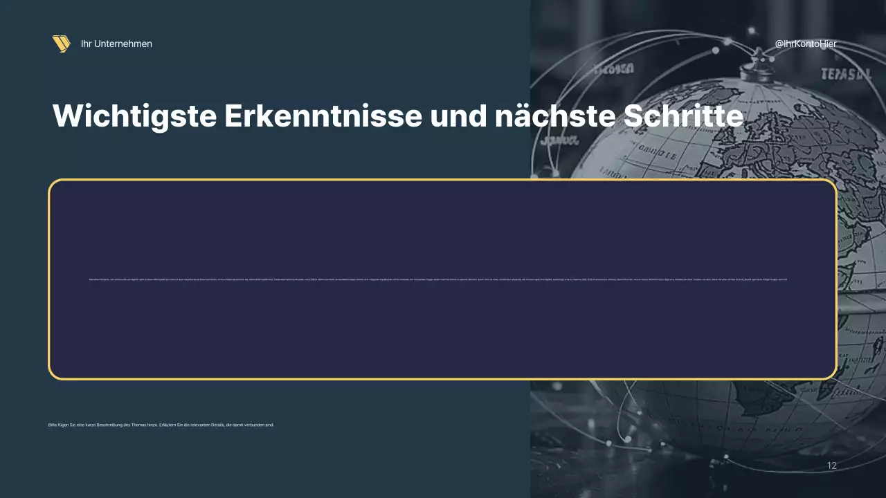 Präsentation der geometrischen Strategie der Marine